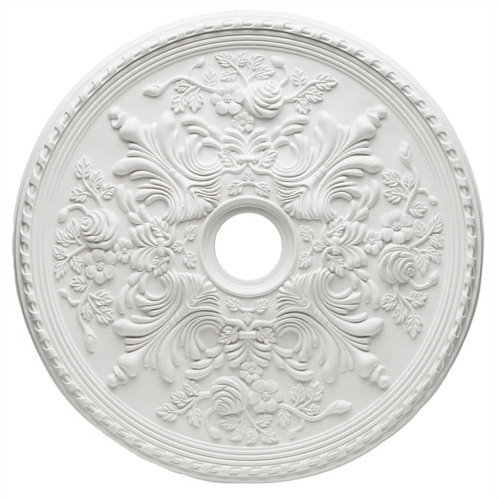 chrome ceiling medallion